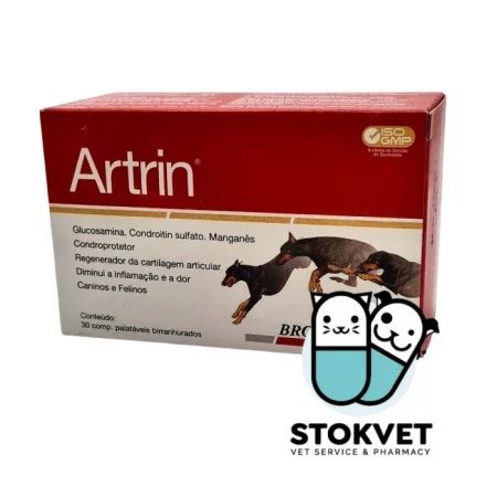 Comprimidos palatables birranurados Artrin caja de 30 unidades