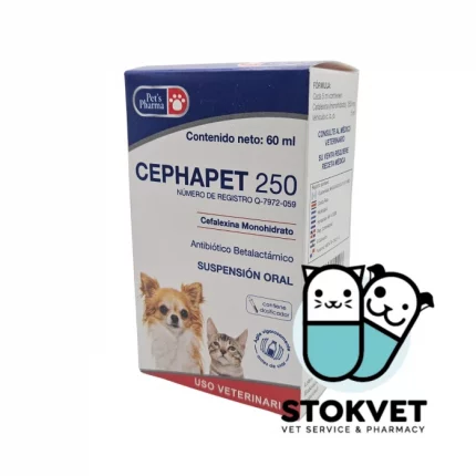 Suspensión oral CEPHAPET 250 60ml