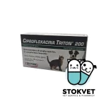 Comprimidos ranurados Ciprofloxacina Triton 200 caja 16 unidades