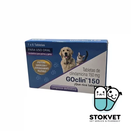 Tabletas GOclin 150mg caja de 6 unidades