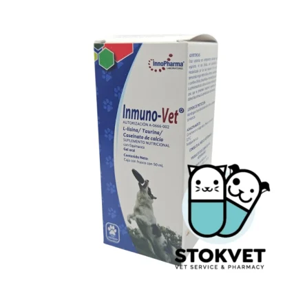 Gel oral Inmunovet frasco de 50mg
