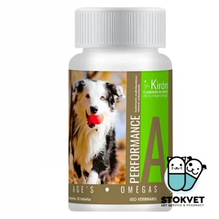 Suplemento nutricional Kirón Performance Omega frasco con 30 tabletas