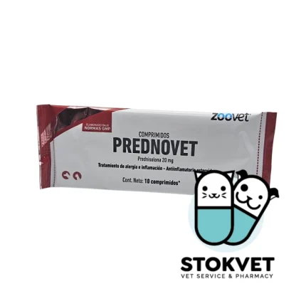 Comprimidos Prednovet 20mg
