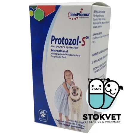 Suspensión oral Protozol-S frasco de 120ml
