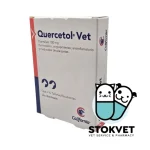 Tabletas recubiertas Quercetol Vet 100mg caja de 10 unidades