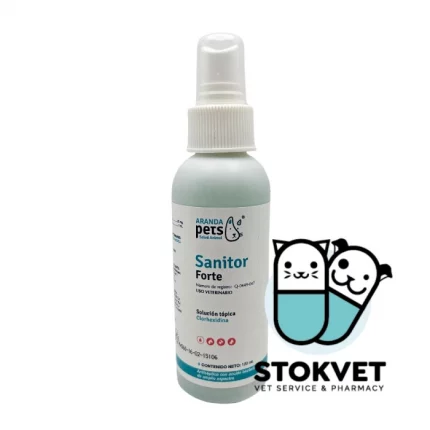 Solución tópica Sanitor Forte spray de 120ml