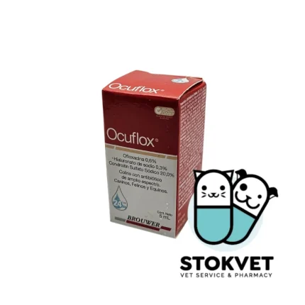 Colirio con antibiótico de amplio expectro Ocuflox 5ml