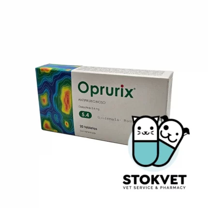 Tabletas Oprurix 5.4mg caja de 20 unidades